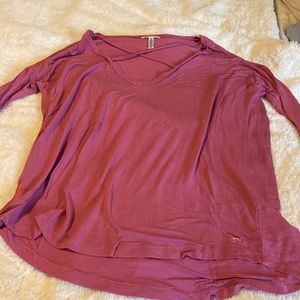 victoria secret pink long sleeve top